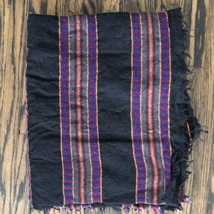 2/25: vintage WILFRED 100% wool oversize  scarf